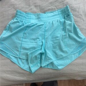 Lululemon hotty hot high rise shorts